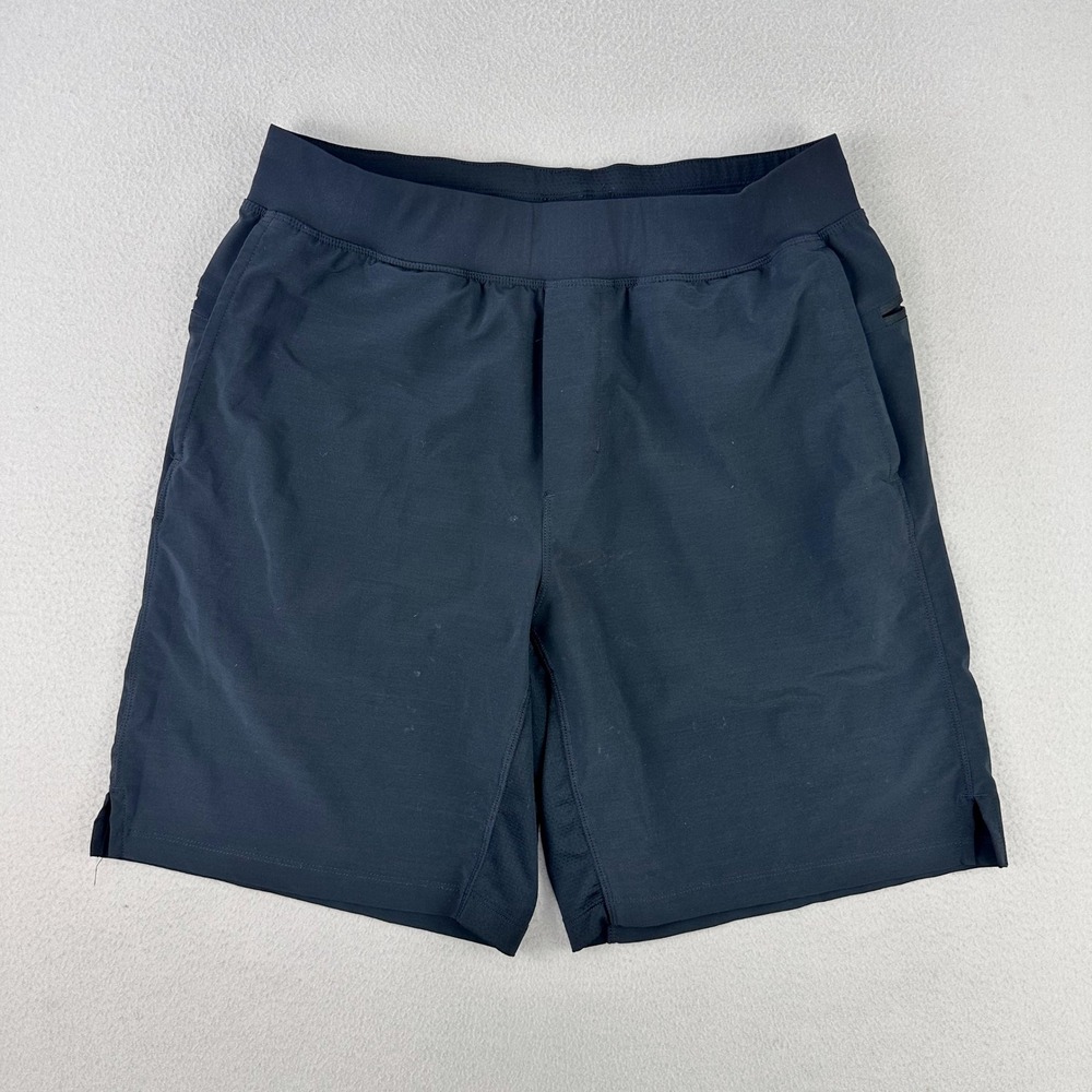 Fabletics Fundamental Gym Shorts Mens Medium Black Performance Linerless Running